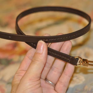 12mm Vachetta Strap for Louis Vuitton Pochette Accessoire 