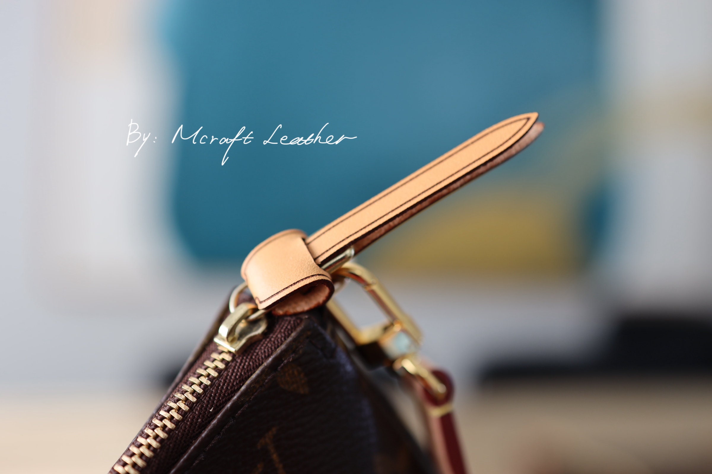 Leather Bag Trim Replacement: Louis Vuitton Neverfull Shoulder