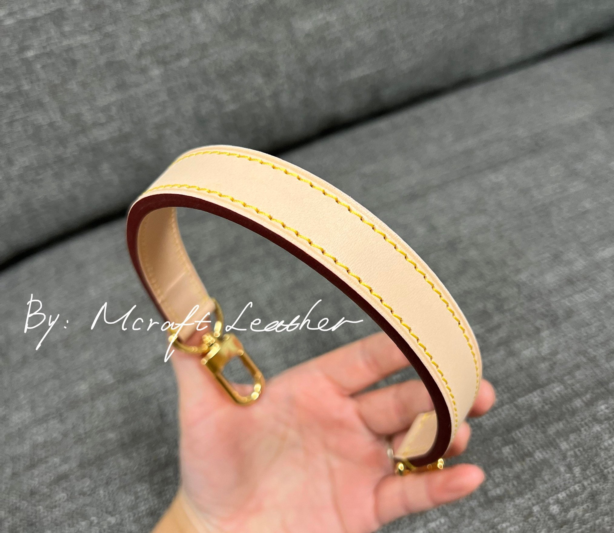 Louis Vuitton Strap Replacement  MCraft Leather and More 