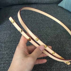 Mcraft® 10 mm Vachette Leder Gurtband verstellbar, konzipierbar mit Florentiner Pochette