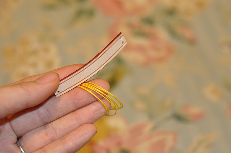 Mcraft Handmade Vachetta Leather Strap Keeper NO RETURN & Etsy