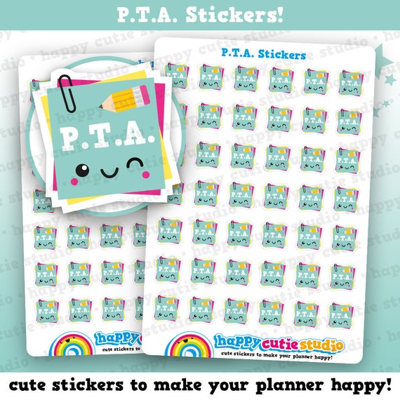 42 cute pta teacher college school planner stickers filofax etsy college school planner
