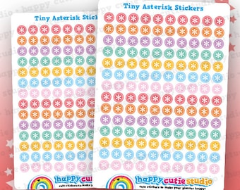 140 Cute Colourful Tiny Hearts/Functional/Practical Planner Stickers