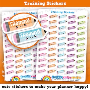 55 Cute Training Planner Stickers