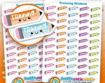 55 Cute Training Planner Stickers