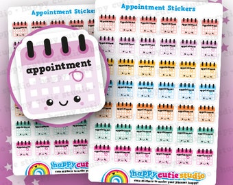 42 Cute Appointment/Calendar/Schedule Planner Stickers