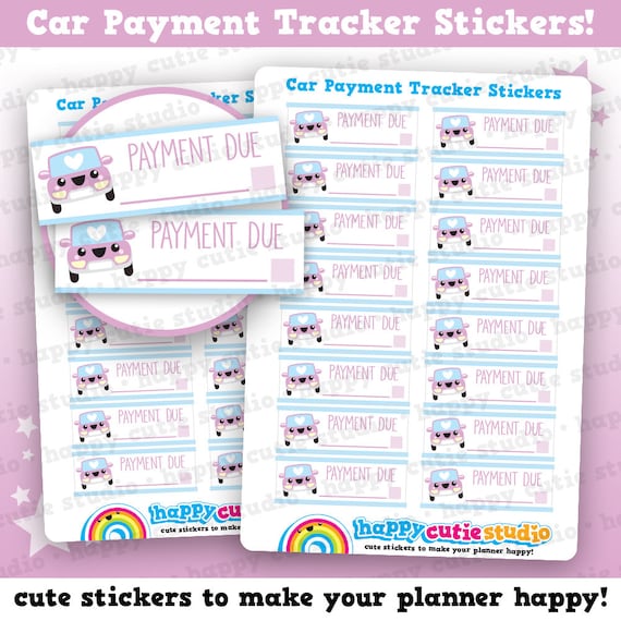 feliz Planner 27 Pegatinas de citas planificador médico para Erin Condren Kawaii
