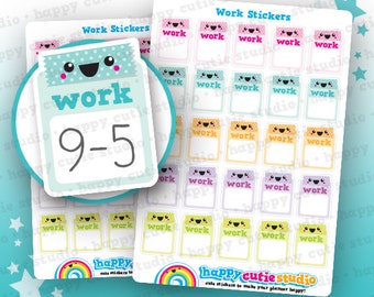 25 Cute Work Reminder Planner Stickers