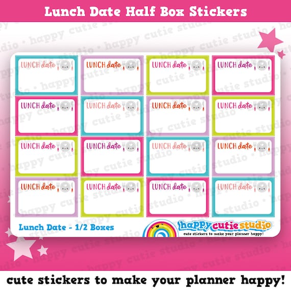 Printable Small Town Feel Planner stickers! -Digital File Instant Download-  errands, lunch date, coffee, bando, happy planner, hand drawn