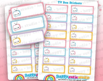 16 Cute TV/Cinema/Film Planner Stickers