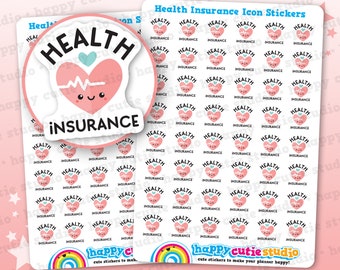 48 Cute Health Insurance Bill Icons/Pay Bill/ Bills Reminder Planner Stickers