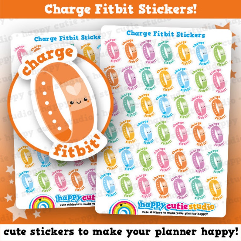 42 Cute F Fitness TrackerExerciseWork Out Planner Stickers