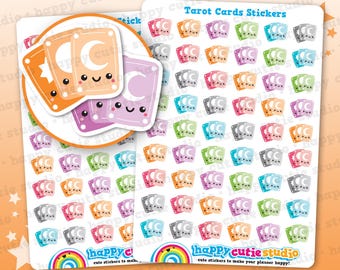54 Cute Tarot Card Planner Stickers