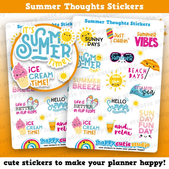 For Planner or journal tracking/ teachers Cute smiley faces sticker sheet