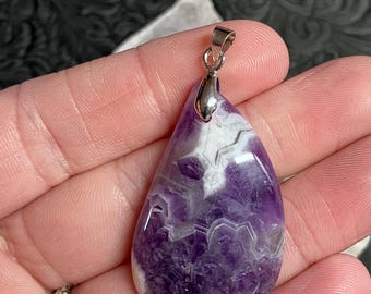 Dream Amethyst Pendant Stone Crystal Jewelry