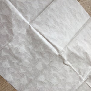 White humming bird floral tissue lace like perfect for weddings & birthday gifts simply beautiful paper image 4