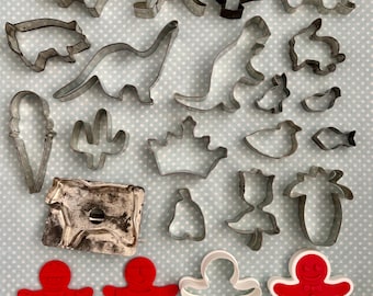 Metal Cookie Cutters Lot