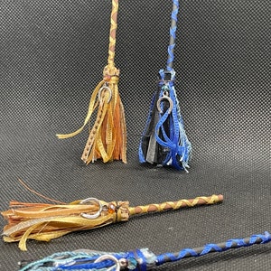 Witches broom miniature dollhouse decor haunted dollhouse