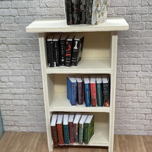 miniature paperback book series sets for dollhouse miniature scene book nook mini library dollhouse books miniatures dollhouse decor