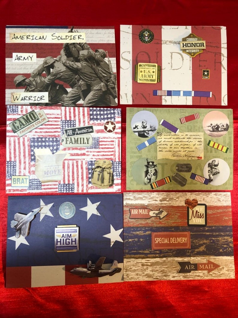 Military thinking of you Military appreciation military family ww2 vetera World War Two Greeting card thank you card,veterans day