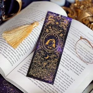Wonderland Bookmark - Purple