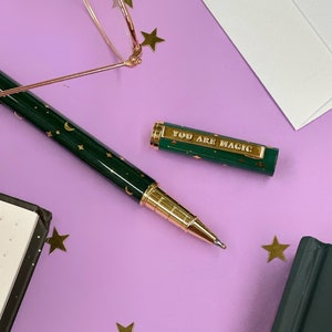 You are Magic Pen Emerald