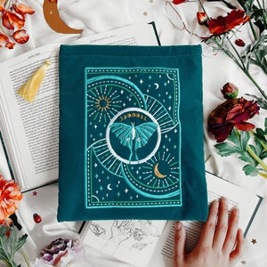 Luna Moth Book & iPad Sleeve