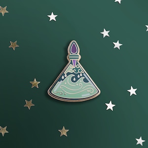 Épingle pour bouteille de potion calmante