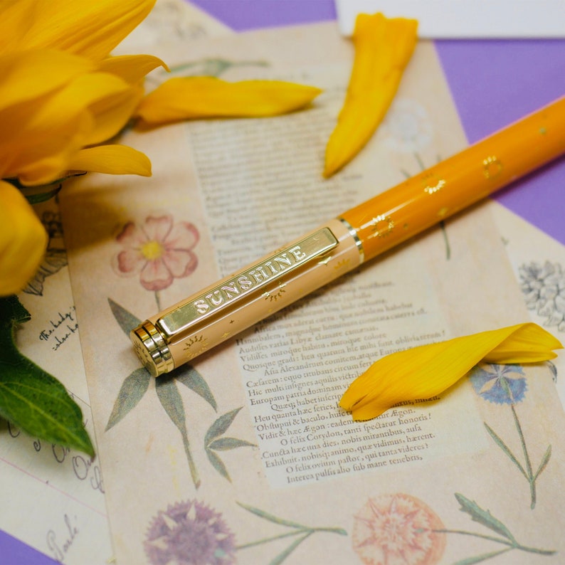 Sunshine Pen - Marigold - The Quirky Cup Collective