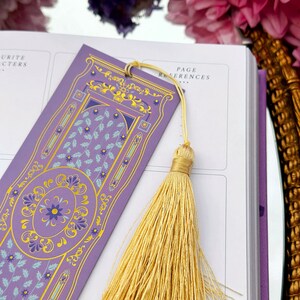 Once Upon a Time Bookmark - Wisteria - Etsy