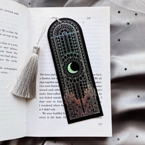 Iridescence Bookmark - Black