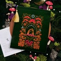Wonderland Book & iPad Sleeve - Green product logo
