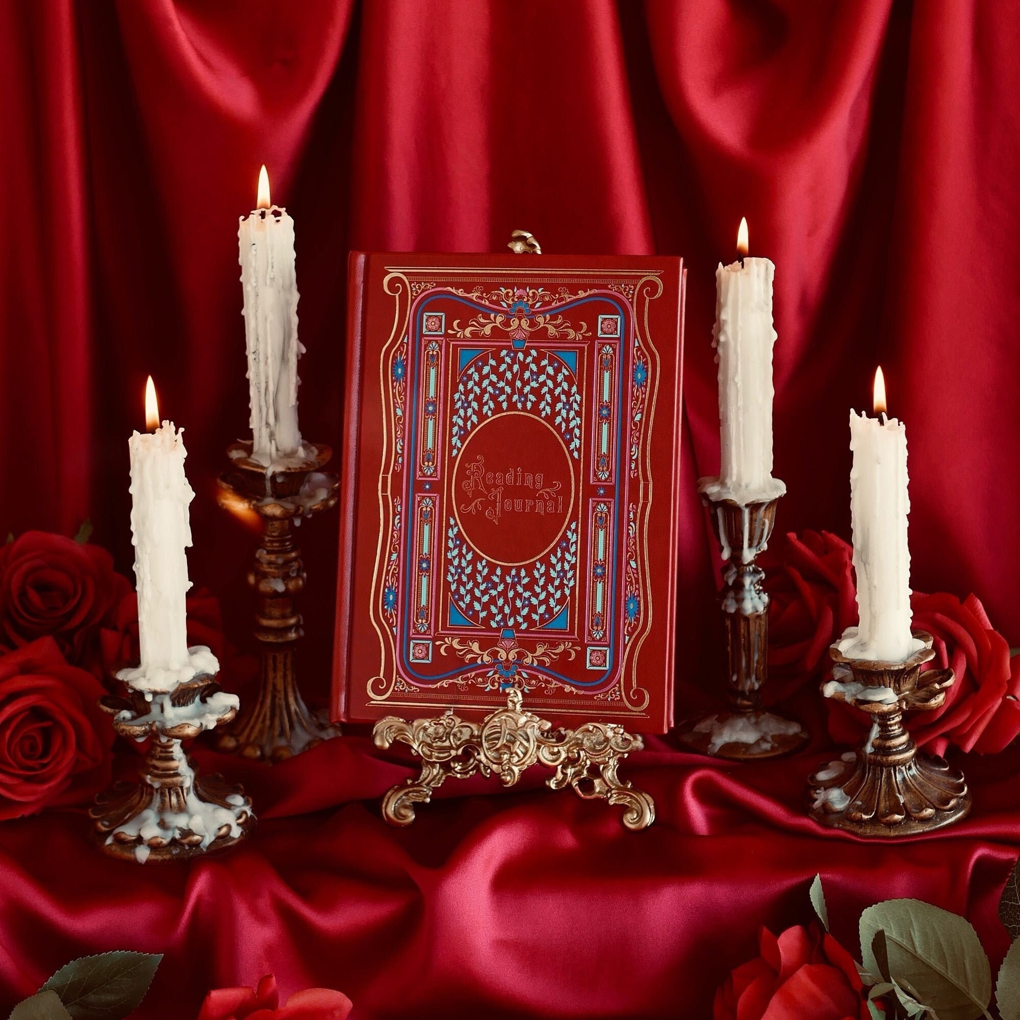 The Reading Journal - Crimson