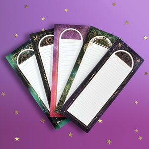 Pack of 5 List Notepads