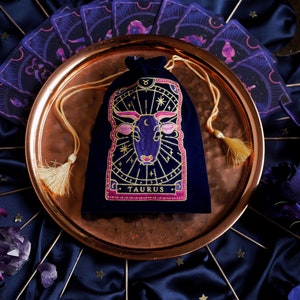 Taurus Tarot Deck Pouch