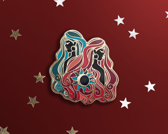 Gemini Zodiac Pin