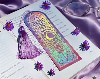 Iridescence Bookmark - Purple