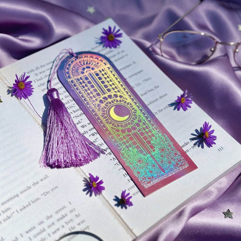 Iridescence Bookmark - Purple