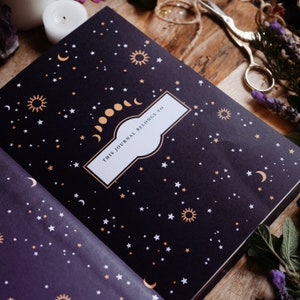 Made of Stars Journal-Notebook-The Quirky Cup Collective-Dotted-Blank-Lined-Notebook-180-pages-The Quirky Cup Collective