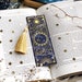 Celestial La Lune Moon Gilded Bookmark 