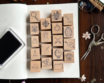 Book Genre Stamp Set