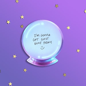 Crystal Ball Sticky Notes