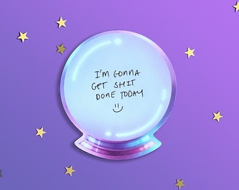 Crystal Ball Sticky Notes