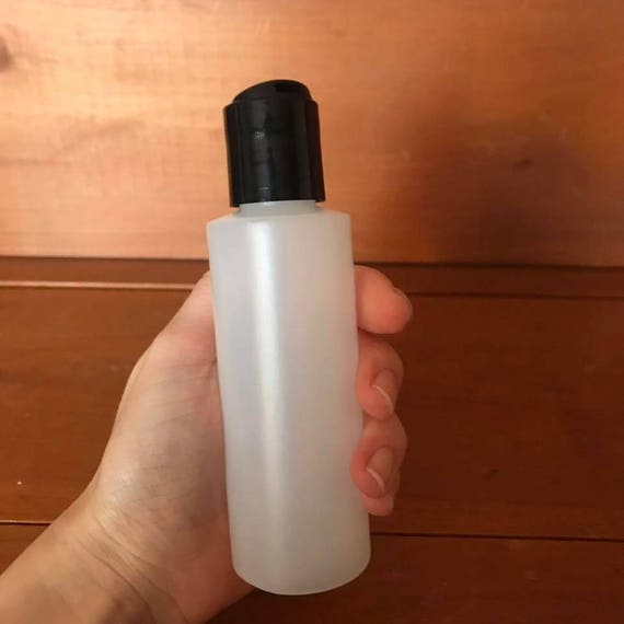 Wholesale 120 ml Plastic Bottle with Black Flip Lid HDPE Etsy