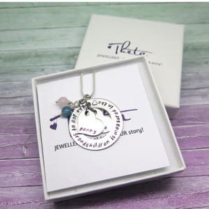 Jewelry for Grandma - Personalised Necklace - Necklace for Grandma - Grandmother Gift - New Grandma Gift - Hand Stamped Jewelry - Gran Gift