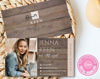 Realtor Business Card Template | Real Estate Business Card Template