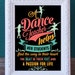 Printable Dance Teacher Gift Dance Recital Present Digital Print Dance ...