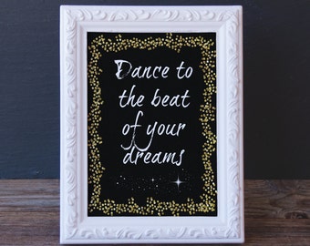 Dance Recital Gift - Present for Dancer Printable - Dance Digital Print - Dance Print Keepsake  - Printable Dance Gift - End of Year Present