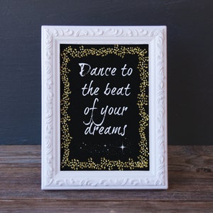 Dance Recital Gift - Present for Dancer Printable - Dance Digital Print - Dance Print Keepsake  - Printable Dance Gift - End of Year Present