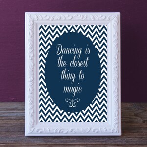 Printable Dance Gift - Dance Recital Present -Dance Digital Print - Dance Print Keepsake  - Gift for Dancer Printable - End of Year Present